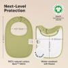 image8Pack Organic Baby Bibs for Girls Boys  Quilted Cotton Cloth Baby Drool Bibs for Drooling and Teething Toddler Newborn Infant Soft ampamp Super Absorbent DriftwoodHunter