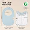 image8Pack Organic Baby Bibs for Girls Boys  Quilted Cotton Cloth Baby Drool Bibs for Drooling and Teething Toddler Newborn Infant Soft ampamp Super Absorbent DriftwoodDawn