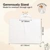 imageKeaBabies Organic Baby Towel with Hood for Girls Boys  Soft Absorbent 100 Cotton Hooded Baby Towels for Newborns Infants Large Hooded Bath Towels for Babies Kids Toddler 13 SkipperUria
