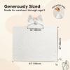 imageKeaBabies Organic Baby Towel with Hood for Girls Boys  Soft Absorbent 100 Cotton Hooded Baby Towels for Newborns Infants Large Hooded Bath Towels for Babies Kids Toddler 13 SkipperElla