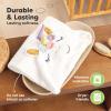 imageKeaBabies Organic Baby Towel with Hood for Girls Boys  Soft Absorbent 100 Cotton Hooded Baby Towels for Newborns Infants Large Hooded Bath Towels for Babies Kids Toddler 13 SkipperUria