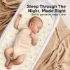 image2Pack Organic Bassinet Sheets for Girls Boys  100 Cotton Bassinet Mattress Sheets Compatible with Halo Bassinest Swivel Sleeper GracoBaby DelightChiccoUnisex Fitted Bassinet Sheets SavannahBumble Bear
