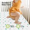 imageKeaBabies 2Pack Baby Crib Sheets for Boys Girls  52x28 Viscose Derived from Bamboo Toddler Bed Sheets Neutral Fitted Crib Mattress Cover for Standard Baby Bedding Soft ampamp Cozy Beach DaySpace Quest