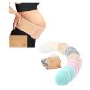 imageKeaBabies Maternity Belly Band for Pregnancy and Reusable Nursing Pads  Soft ampamp Breathable Pregnancy Belly Support Belt  14 Washable Breastfeeding Pads  Wash Bag