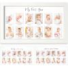 imageMy First Year Photo Frame12 Months Baby Picture Frame for Newborn GirlBoyBaby Shower Gifts KeepsakesMonthly Babys One Year Birthday Milestone1st Nursery Photo Collage Display BoardAlpine WhiteAlpine White