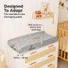 image2Pack Organic Changing Pad Covers for Girl Boy Neutral  100 Cotton Changing Table Pad Cover Soft Baby Nursery Diaper Changing Pad Sheets Contour Changing Pads Liners Change Pad Cover FoxtrotSavannah