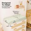 image2Pack Organic Changing Pad Covers for Girl Boy Neutral  100 Cotton Changing Table Pad Cover Soft Baby Nursery Diaper Changing Pad Sheets Contour Changing Pads Liners Change Pad Cover FoxtrotFoxtrot