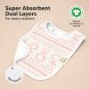 imageKeaBabies 8Pack Organic Baby Bibs for Boys Girls  Super Absorbent Cotton Drool Bibs for Baby Girl ampamp Boy Teething Toddler Drooling Newborn Ultra Soft ampamp Machine Washable BlushSweet Charm