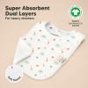 imageKeaBabies 8Pack Organic Baby Bibs for Boys Girls  Super Absorbent Cotton Drool Bibs for Baby Girl ampamp Boy Teething Toddler Drooling Newborn Ultra Soft ampamp Machine Washable BlushWildscape