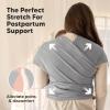imageKeaBabies Baby Wrap Carrier  All in 1 Original Baby Carrier Newborn to Toddler Sling Easy to Wear Hands Free Bonding Lightweight Breathable Infant Wraps LeafyClassic Gray
