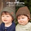 imageKeaBabies 3Pack Baby Beanies for Boys Girls  Stretchy Knit Baby Hats Cute NewbornDune
