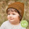 imageKeaBabies 3Pack Baby Beanies for Boys Girls  Stretchy Knit Baby Hats Cute NewbornLatte