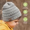 imageKeaBabies 3Pack Baby Beanies for Boys Girls  Stretchy Knit Baby Hats Cute NewbornSweet Pea