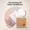 imageReusable Nursing Pads for Breastfeeding 14Pack  4Layers Viscose Derived from Bamboo Nursing Pads Breastfeeding Pads Washable Breast Pads Organic Maternity PadsNipple Pads Soft White L 48quotLovelle